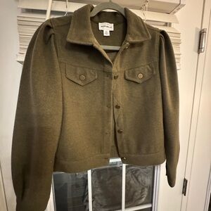 For The Republic Dark Olive  Green Jacket*Small